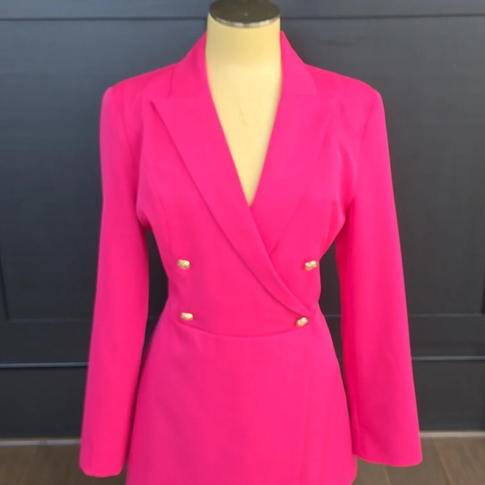 BNWT Romper Suit Hot Pink - Picture 2 of 7
